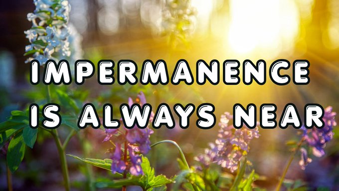 Impermanence Is Always Near