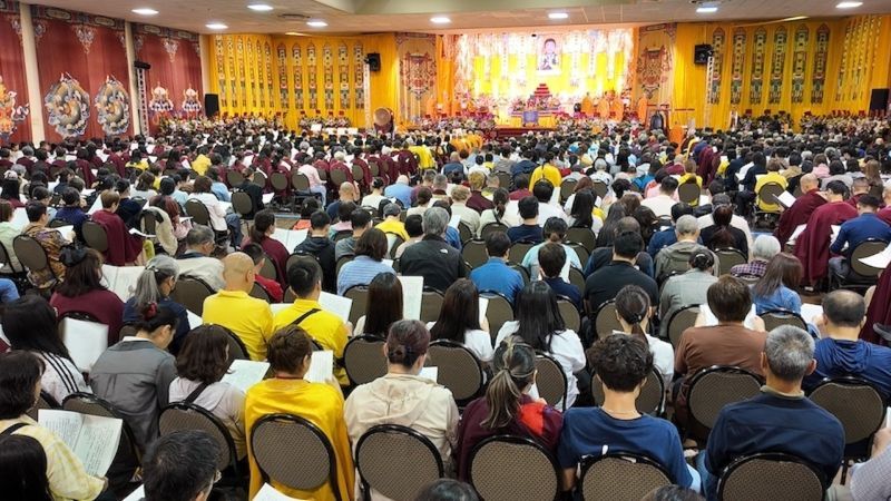 World Buddhism Association Headquarters Lotus Button Holy Guru Mozhi’s Speech at the 2026 Dharma Ceremony Honoring the Holy Birthday of Namo Dorje Chang Buddha III